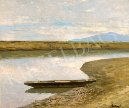 Szinyei Merse, Pál - Bodrog Bank with Tokaj-Hill, 1908 | 75th Autumn auction auction / 177 Lot