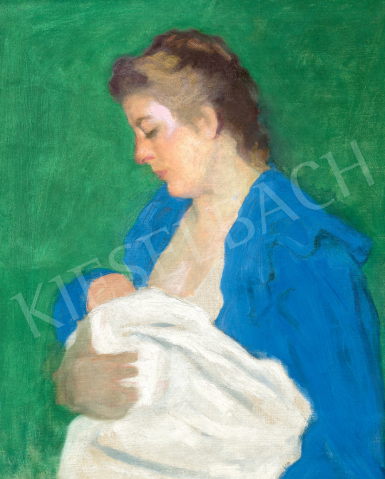  Ferenczy, Károly - Motherhood (Mother and Child III.), 1912 | 75th Autumn auction auction / 252 Lot