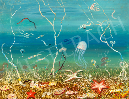  Molnár C., Pál - Underwater World, 1966 | 75th Autumn auction auction / 254 Lot