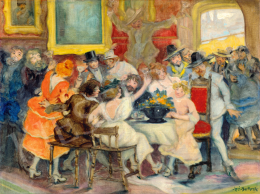  Berkes, Antal - Celebration in the Palace, 1921 