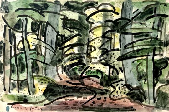 For sale Gadányi, Jenő - Forestry section, 1956  's painting