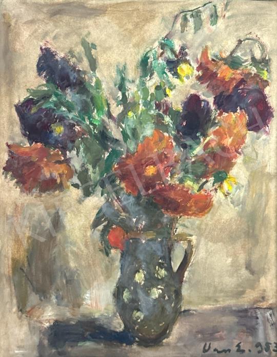 For sale Vass, Elemér - Flower Still-Life, 1953  's painting