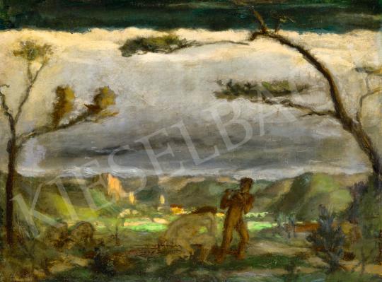 For sale Fényes, Adolf - Biblical Scene 's painting