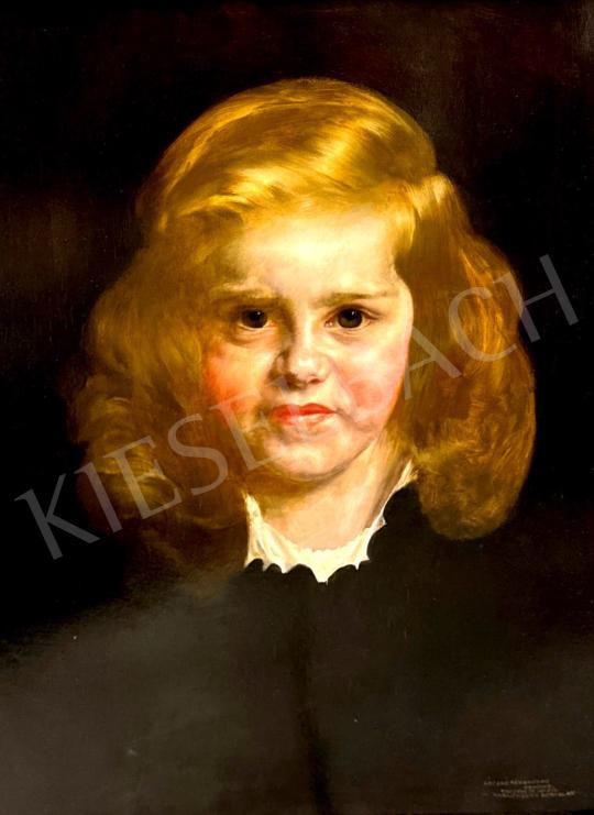 For sale  Karlovszky, Bertalan - Portrait of a child 's painting