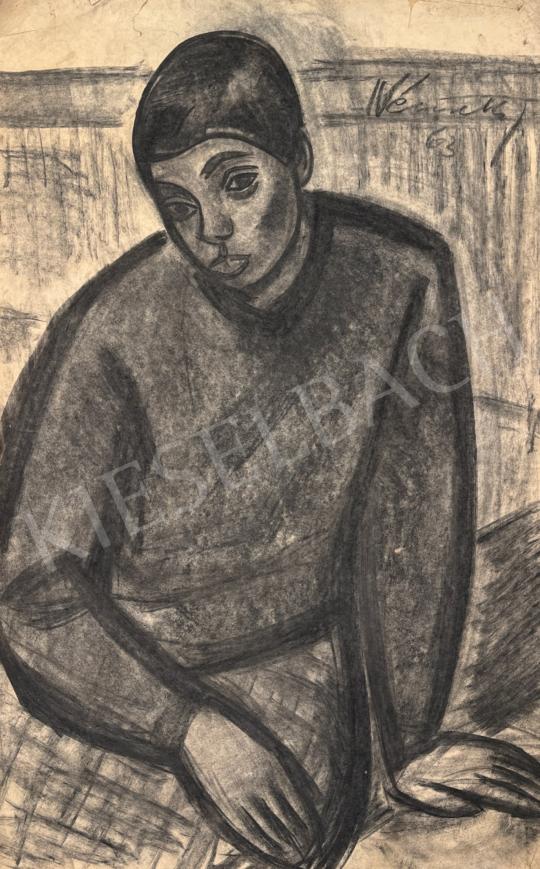 For sale  Németh, József - Woman in a Sweater, 1963 's painting