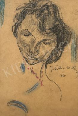  Frank Frigyes - Női portré (Mimi), 1960  