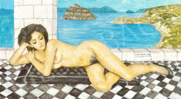  Czene, Béla jr. - Nude by the Sea, 1982 