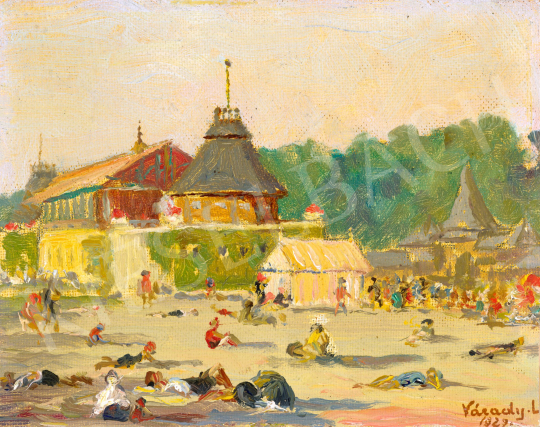 Várady, Lajos - Palatinus Bath on Margareth Island, 1929 | 76th auction auction / 70 Lot