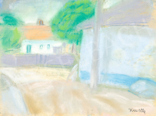  Kmetty, János - Street in Szentendre | 76th auction auction / 135 Lot