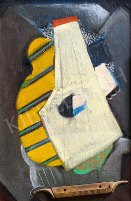  Mary Guggenheim - Kubista csendélet gitárral, 1940 körül 