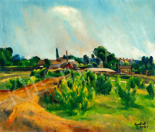  Paizs-Goebel, Jenő - Green Landscape, 1926 | 76th auction auction / 206 Lot