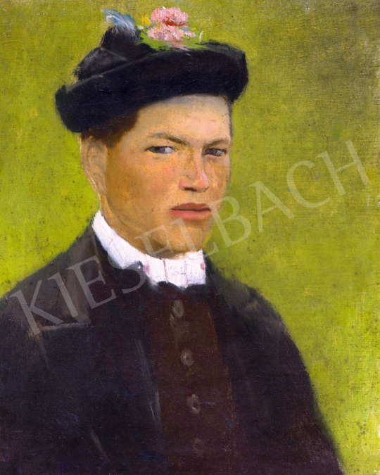  Mednyánszky, László - Boy with Hat and White Collar | 76th auction auction / 256 Lot