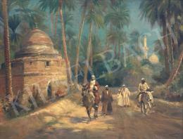 Cserna, Károly - Eastern scene (Cairo) 