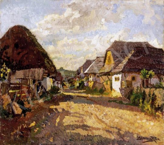 Boemm, Ritta - Street in Nagybánya | 1st Auction auction / 168 Lot