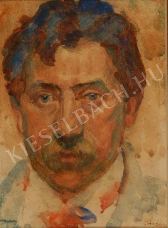 Bardócz, Árpád - Self-Portrait painting