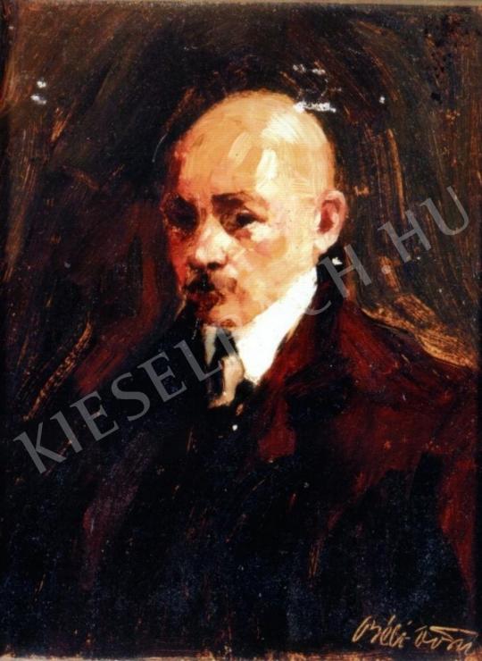 Béli Vörös, Ernő - Self-Portrait painting