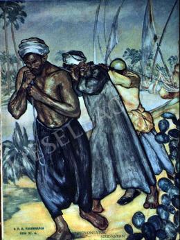 Bardócz Árpád - Hajóvontatók Szudánban 