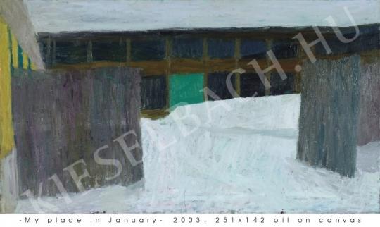 Nagy, Géza - My place in January, 2003 painting