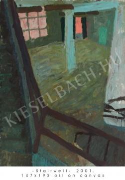 Nagy, Géza - Stairwell, 2001 painting